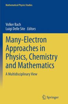 Paperback Many-Electron Approaches in Physics, Chemistry and Mathematics: A Multidisciplinary View Book