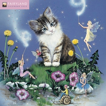 Calendar Fairyland by Jean & Ron Henry Wall Calendar 2025 (Art Calendar) Book