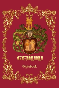 Paperback Gemini Notebook - A Notebook for Gemini Zodiac Sign People, 6x9 -(120 ages) Book