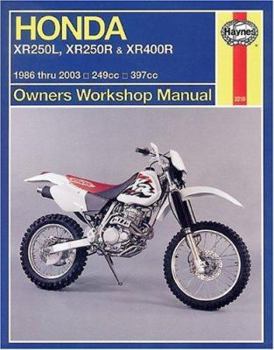 Honda XR250L,XR250R,& XR400R Owners Workshop Manual: 1986-2003
