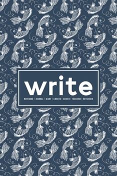 Paperback Write: Notebook - Journal - Diary- Libreta - Cahier - Taccuino - Notizbuch: 110 Pages for Writing, Drawing, Sketching & Organ Book