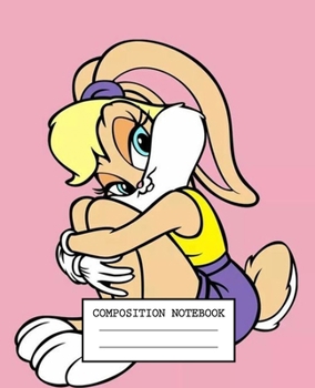Composition Notebook: Looney Tunes Soft Glossy Cover Wide Ruled Lined Pages Book 7.5 x 9.25 Inches 110 Pages