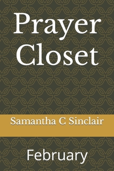 Paperback Prayer Closet: February Book