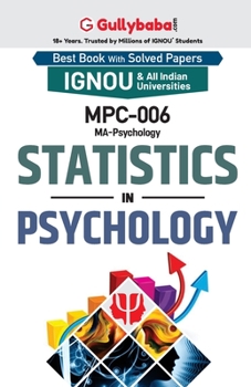 Paperback MPC-06 Statistics in Psychology Book