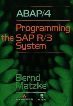 Hardcover ABAP/4: A Guide to the Language of the R/3 System [With Contains Sample Programs Used in the Book] Book