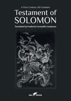 Paperback Testament of Solomon: A First Century AD Grimoire Book