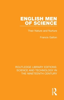 Paperback English Men of Science: Their Nature and Nurture Book