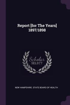 Paperback Report [for The Years] 1897/1898 Book