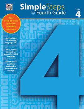 Paperback Simple Steps for Fourth Grade Book