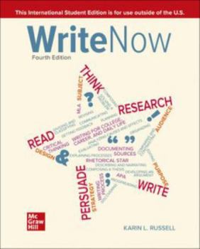 Paperback Write Now 4Th Edition, Karin L. Russell (ISE) Book