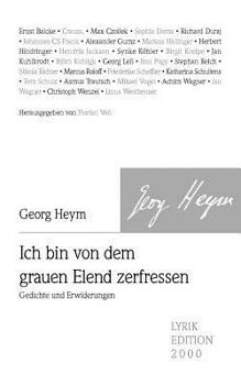 Paperback Ich Bin Von Dem Grauen Elend Zerfressen [German] Book