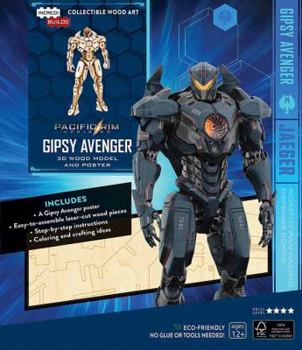 Loose Leaf IncrediBuilds: Pacific Rim Uprising: Gipsy Avenger 3D Wood Model and Poster Book