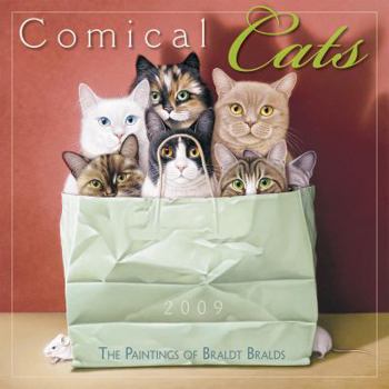 Calendar Comical Cats 2009 Wall Calendar (Calendar) Book