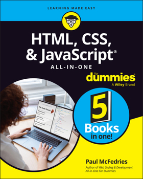 Paperback Html, Css, & JavaScript All-In-One for Dummies Book