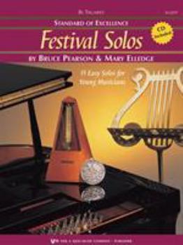 Sheet music W28TP - Standard of Excellence - Festival Solos Book/CD - Trumpet Book