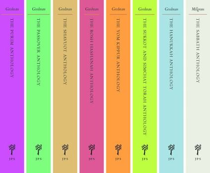 Paperback The JPS Holiday Anthologies, 8-Volume Set Book