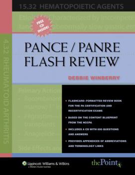 Paperback PANCE/PANRE Flash Review Book