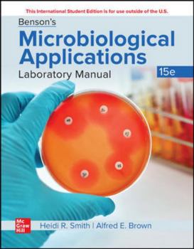 Spiral-bound ISE Benson's Microbiological Applications Laboratory Manual--Concise Version Book