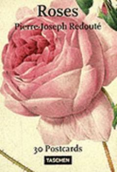 Turtleback Pierre-Joseph Redoute: Roses: 30 Postcards Book