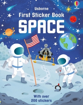 Paperback First Sticker Book Space Book