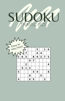 Paperback Travel Size 150+ Sudoku Puzzles for Adults Book