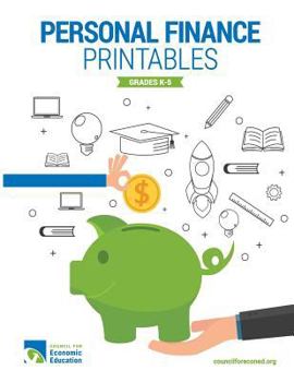 Paperback Personal Finance Printables: Grades K-5 Book
