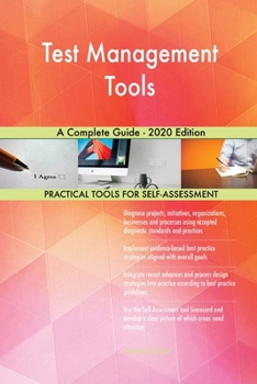 Paperback Test Management Tools A Complete Guide - 2020 Edition Book