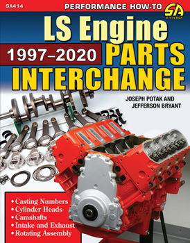 Paperback Ls Engine Parts Interchange: 1997-Present Book