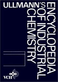 Hardcover Ullmann's Encyclopedia of Industrial Chemistry, Cancer Chemotherapy to Ceramic Colorants Book