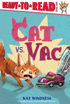 Paperback Cat vs. Vac: Ready-To-Read Level 1 Book