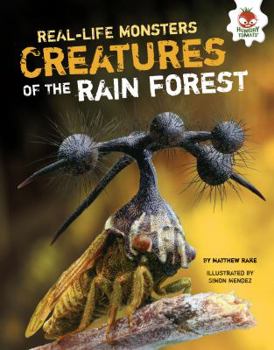 Library Binding Creatures of the Rain Forest Book