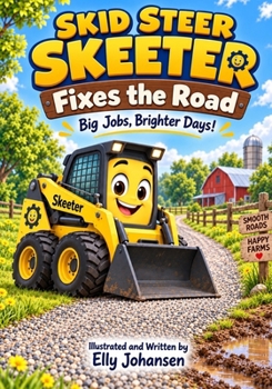 Paperback Skid Steer Skeeter: Fixes the Road! Book