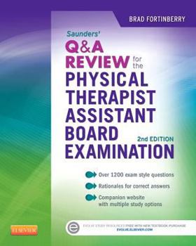 Paperback Saunders Q&A Review for the Physical Therapist Assistant Board Examination Book