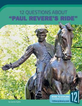 Library Binding 12 Questions about Paul Revere's Ride Book