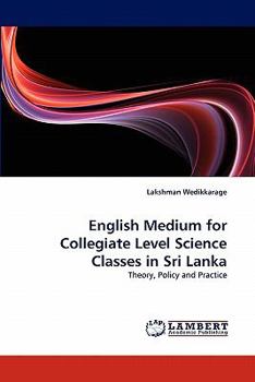 Paperback English Medium for Collegiate Level Science Classes in Sri Lanka Book