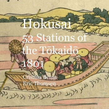 Paperback Hokusai 53 Stations of the Tokaido 1801 Book