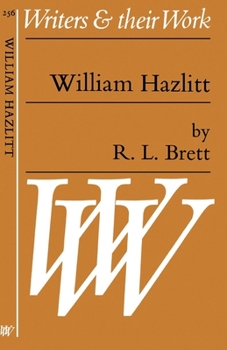 Paperback William Hazlitt Book