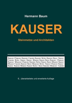 Paperback Kauser: Steinmetze und Architekten [German] Book