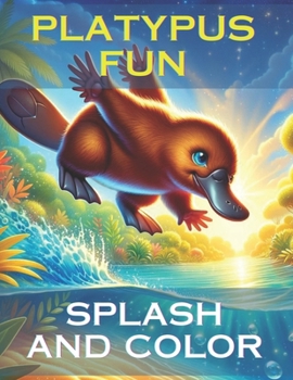 Paperback Platypus Fun: Splash and Color Book