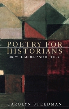 Paperback Poetry for Historians: Or, W. H. Auden and History Book