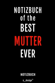 Paperback Notizbuch f?r Mamas / Mama / Mutter / M?tter: Originelle Geschenk-Idee [120 Seiten kariertes blanko Papier] [German] Book
