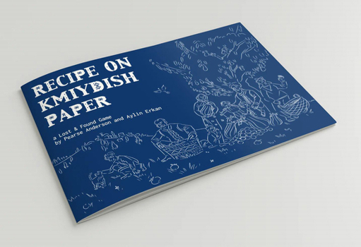 Paperback Recipe on Kmiydish Paper Book