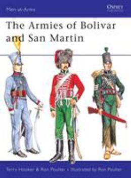 Paperback The Armies of Bolivar and San Martin Book