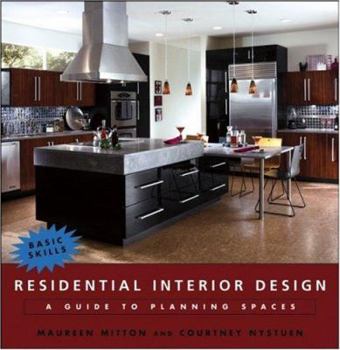 Paperback Residential Interior Design: A Guide to Planning Spaces Book