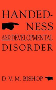 Hardcover Handedness and Developmental Disorder Book