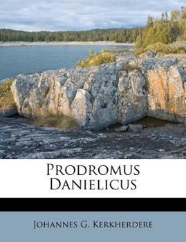 Paperback Prodromus Danielicus Book