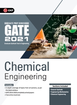 Paperback Gate 2021 Guide Chemical Engineering Book