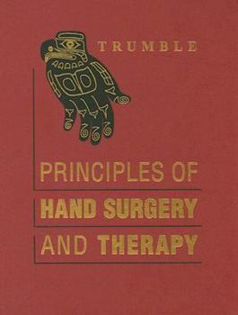 Hardcover Principles of Hand Surgery and Therapy Book