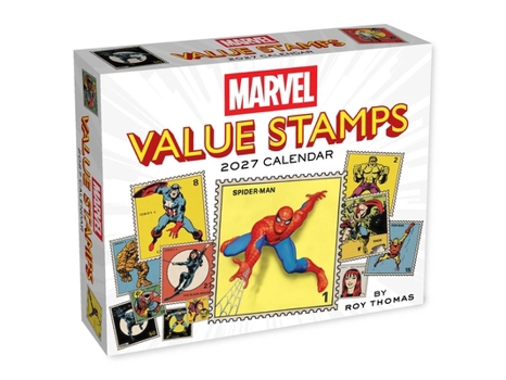 Paper Catalog Marvel Value Stamps 2027 Day-To-Day Calendar Book