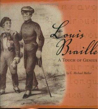 Hardcover Louis Braille: A Touch of Genius Book